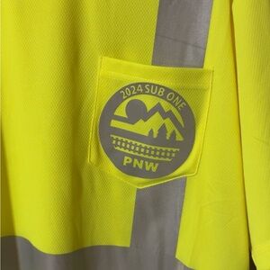 PNW Yellow Short Sleeve Tee